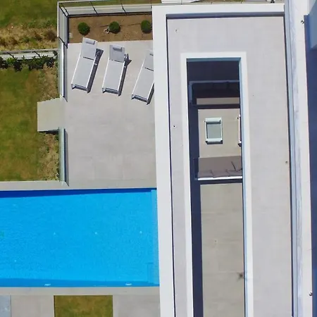 Villas Les Blancs - Private Pool, 5 Bdrms, Panoramic View Willa Hanioti